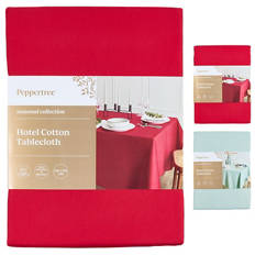 Hotel Cotton Tablecloths 150cm x 270cm