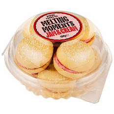 Mini Melting Moments Tub Jam & Cream 160g