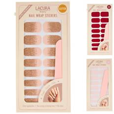 Assorted Nail Sticker Wraps 16 Pack