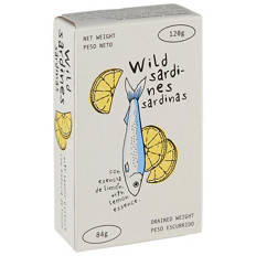 Wild Sardines with Lemon Essence 120g