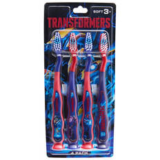 Kids Licensed Toothbrush 4 Pack
