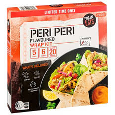 Peri Peri Flavoured Wrap Meal Kit 630g