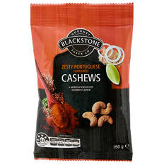 Zesty Portuguese Flavoured Cashews 150g