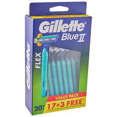 Blue II Flex Disposable Razors 20 Pack
