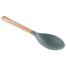 Silicone and Wood Spoon