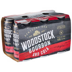 Bourbon & Cola Cans 6 x 375ml