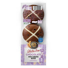 Gluten Free Hot Cross Buns 3 Pack 180g