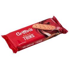Griffin's Choc Thins Biscuits 180g