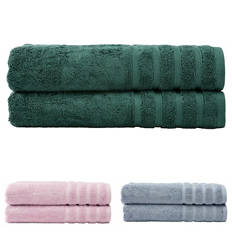 Assorted Australian Cotton Bath Sheet 2 Pack