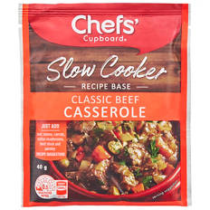Beef Casserole Recipe Base 40g