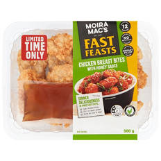 RSPCA Approved Chicken Bites with Honey Sauce 500g