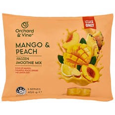 Mango & Peach Frozen Smoothie Mix 450g