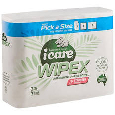 iCare Wipex Paper Towel 3 Pack