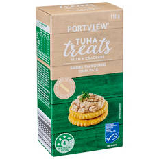 Smoke Flavoured Tuna Pate Treats with Crackers 112g