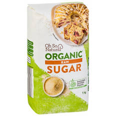 Organic Raw Sugar 1kg