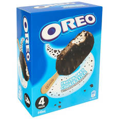 Frozen Oreo Cookie Stick 4 Pack 440ml