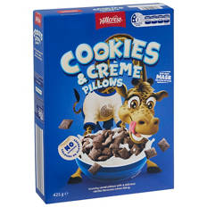 Cookies and Creme Flavoured Pillow Cereal 425g