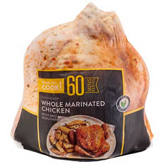 Whole Marinated RSPCA Approved Chicken with BBQ Seasoning