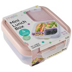 Mini Lunch Box or Snack Bento 2 Pack