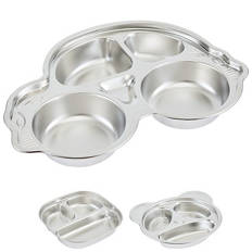 Kids Stainless Steel Plates