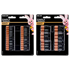AA / AAA Batteries 24 Pack