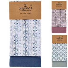 Organic Tea Towel 2 Pack