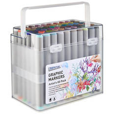 Graphic Markers 60 Pack