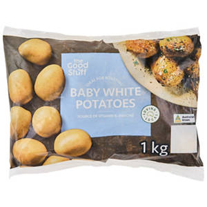 Baby White Potatoes 1kg