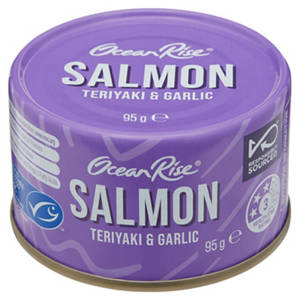 Teriyaki And Garlic Salmon 95g