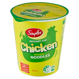 Instant Cup Chicken Noodles 70g
