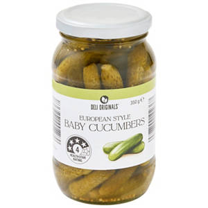 Baby Cucumbers 350g