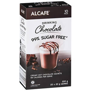 99% Sugar Free Hot Chocolate Sachets 10 Pack 200g