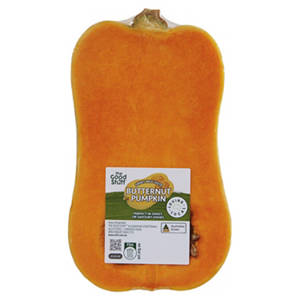 Cut Butternut Pumpkins Loose