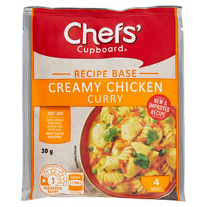 Creamy Chicken Curry Recipe Base 30g