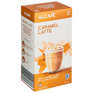 Caramel Latte Coffee Sachets 10 Pack 170g