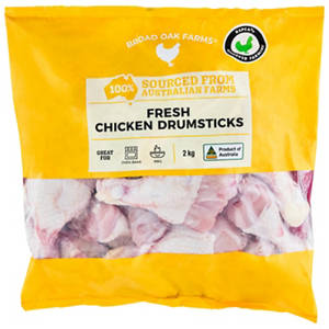 Chicken Drumsticks Bulk Pack 2kg