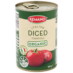 Organic Italian Diced Tomatoes 400g