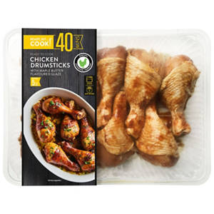 RSPCA Approved Chicken Drumsticks with Maple Butter Glaze