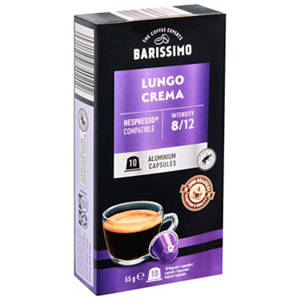 Lungo Crema Coffee Capsules 10 Pack 55g