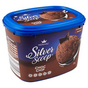 Silver Scoop Choc Chip 2L