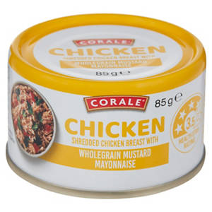 Shredded Chicken Breast Wholegrain Mustard Mayonnaise 85g