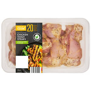 Marinated Lemon & Herb RSPCA Approved Chicken Thigh Steaks 500g