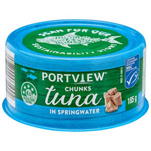 Tuna Chunks in Springwater 185g