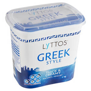 Greek Style Thick & Creamy Natural Yogurt 1kg