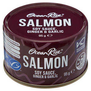 Soy Sauce Ginger & Garlic Salmon 95g