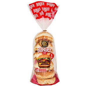 Burger Buns 6 Pack 480g