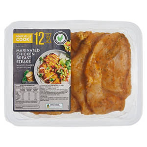 Marinated RSPCA Approved Chicken Breast Steaks