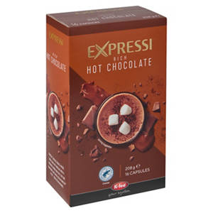 Rich Hot Chocolate Capsule 16 Pack 208g
