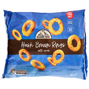 Hash Brown Rings with Onion 600g