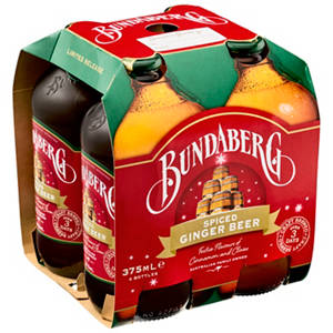 Spiced Ginger Beer 4 Pack 375ml